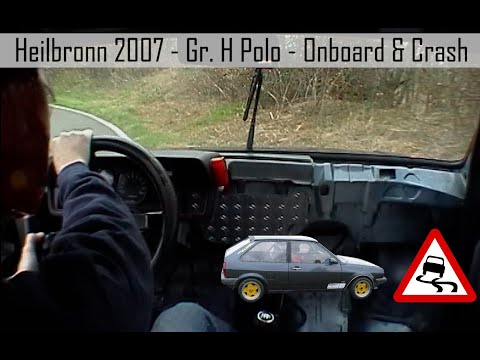 Slalom Heilbronn 2007 - Gruppe H Polo - Onboard & Crash