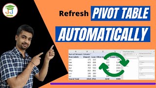 Automatic Refresh of Pivot Table in Excel | Refresh Pivot Table Automatically when Data Changes