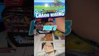 Chaos Rising Booster Box! 😱 #pokemon #pokemonchannel #pokemoncards #pokemontcg #packopening