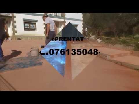 BETON AMPRENTAT LAUNELE DE JOS  0761350488 VALCEA