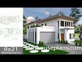 Viral Sketchup Two Stories House 4bedroom Exterior Design From AutoCad, Video SketchUp 2 Story Home terupdate!