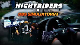 NIGHTRIDERS Vizitas OBS Arenoje | VLOG #5