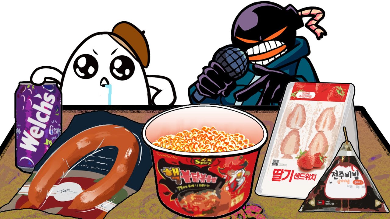 MUKBANG vs Friday Night Funkin 2 (feat. whitty)