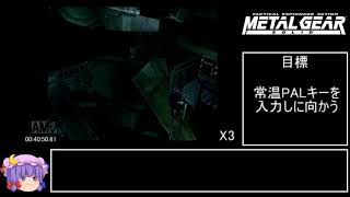 【コメ付き】 MGS RTA 1時間15分58秒 part3 sm27189748
