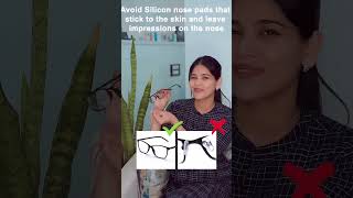 Spectacles leaving marks on nose | #specs #specticals #Shorts #youtubeshorts