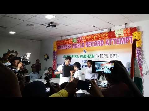 GUINNESS WORLD RECORD ON MOST FULL CONTACT PUNCH STRIKES IN 1 MIN