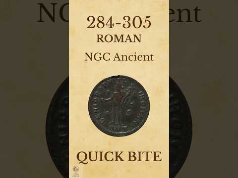 An NGC Diocletian Bi Nummus #coin #collection #history #silver #money #ancienthistory