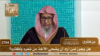 2764- هل يجوز لمن أراد أن يضحي الأخذ من شعره وأظفاره؟ | الشيخ صالح الفوزان image