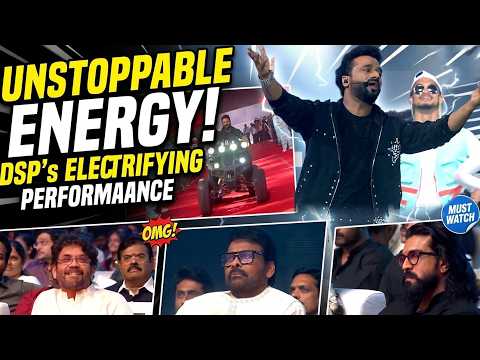 Unstoppable Energy! DSP’s Electrifying Performance @ Gaddar Awards | TFPC