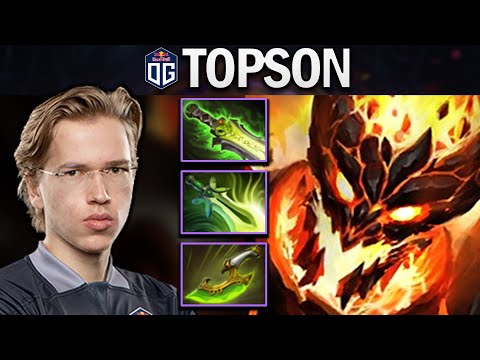 OG.TOPSON SHADOW FIEND - GREEN ITEMS - DOTA 2 7.28 GAMEPLAY