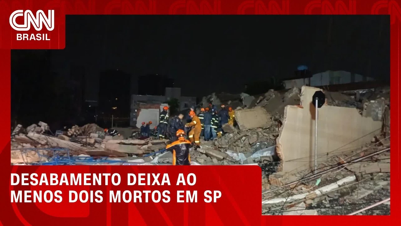 Desabamento de prédio deixa ao menos dois mortos na zona Leste de SP | CNN AGORA