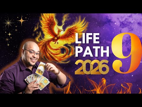 Life Path 9 2026 9️⃣ Numerology and Tarot | A STRONG START and a POWERFUL FINISH?! #lifepath9