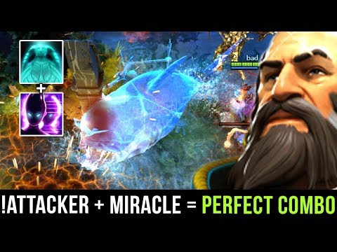 Miracle- Spectre + !Attacker Kunkka - Perfect Combo Ghost Ship + Haunt - Dota 2 Gameplay