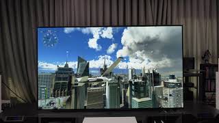 Microsoft Flight Sim Gameplay | Xbox Series X | 2020 LG CX 77" 4K OLED