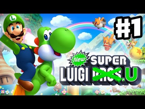 new super luigi u wii u part 1