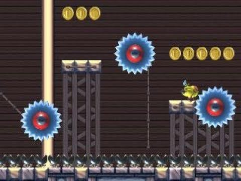[NSDBU] 6-3 Rickety Ripsaws ⚡️ by Michael ⚡️ SUPER MARIO MAKER Raw GAMEPLAY