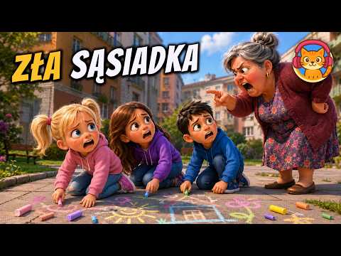 Zła sąsiadka - okładka bajki audio