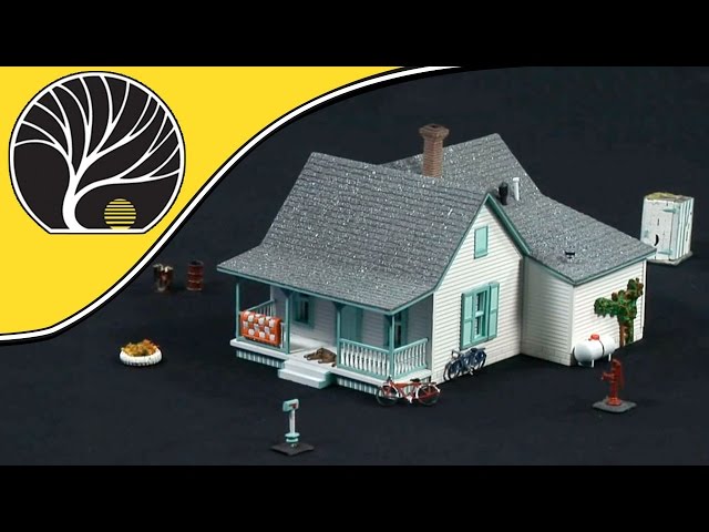 Country Cottage - HO Scale Video