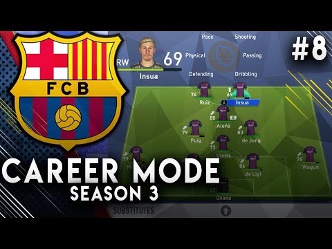 FIFA 19 Barcelona Career Mode EP8 - Creating New Youth Squad!! We Got Demolished In The CL!!