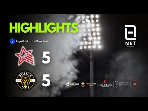 Highlights Net Lega Calcio a 8 | Stella Rossa vs Atletico Frizz