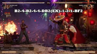 GUÍA DE COMBOS KUNG LAO Y GORO #2