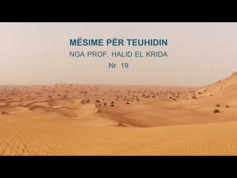 TEUHIDI 19 Prof. Halid El Krida