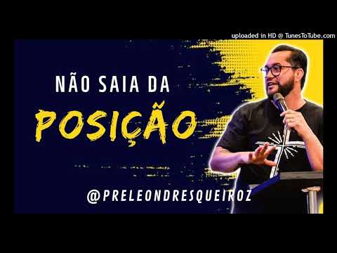 Devocional Não saia da posição 14 Out 22