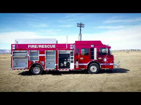 Brush CO Volunteer Fire Department Rescue Pumper