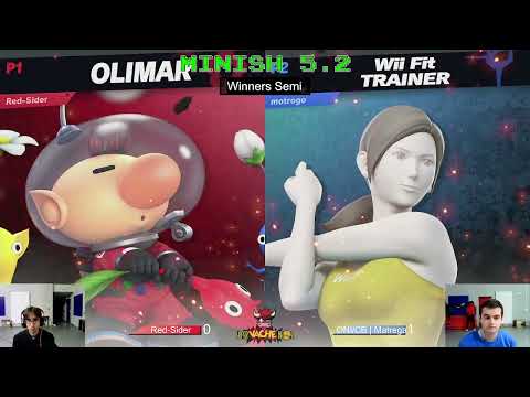 MINISH 5.2 SSBU - Red-Sider (Olimar, Marth) VS Matrega (Wiifit Trainer) - Winner Semi Final