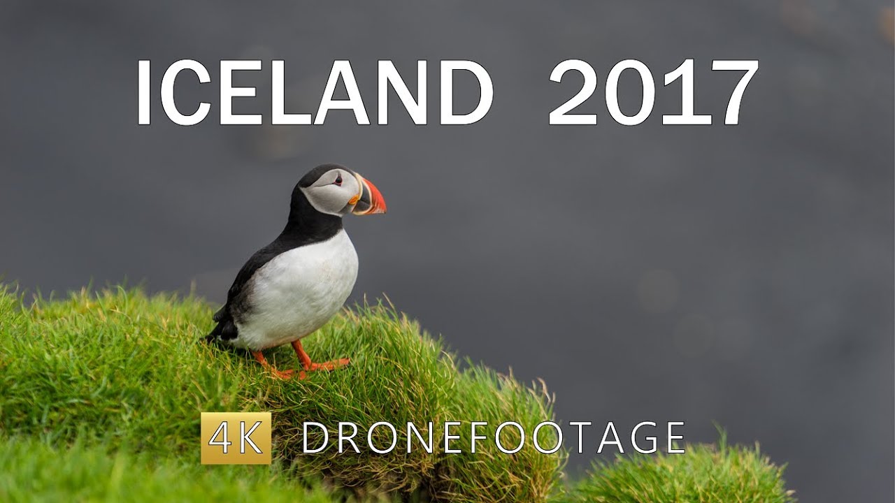 ICELAND 2017 4K Drone Footage