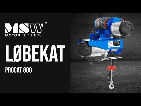Produktvideo - Løbekat - 800 kg
