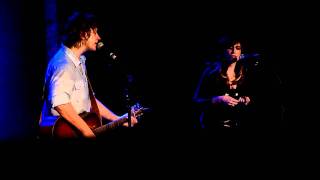 Rhett Miller & Nicole Atkins singing Fireflies at City Winery 2/4/11