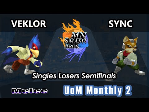 U of M Monthly 2 - Melee Singles: Veklor (Falco) vs. Sync (Fox)