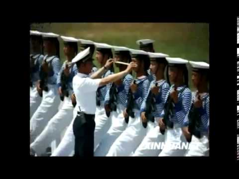 Chinese Military Training and March EDM Style