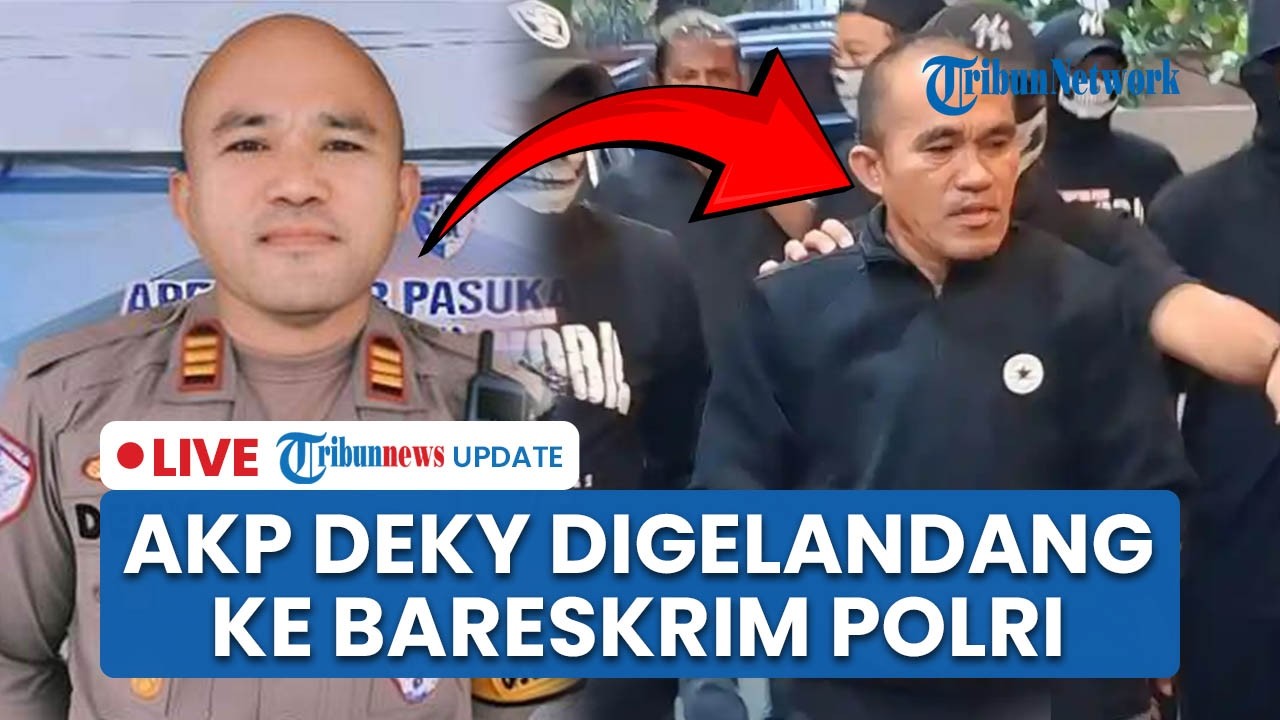 LIVE: AKP Deky Digelandang ke Bareskrim dengan Tangan Diborgol, Diperiksa soal TPPU Hasil Narkoba