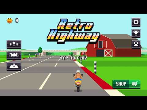 Retro Highway - Gameplay IOS & Android - YouTube