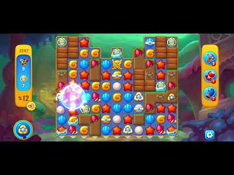 Fishdom 2247 - 18 Moves