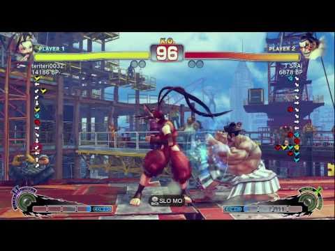 T SRAI [Honda] vs teriteri [Ibuki] SSF4 Japanese Online Ranked Matches - TRUE-HD