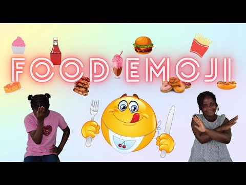 🍔Food &🥤Drink Emoji Challenge✨ Tia & Kira ✨