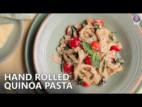 Hand-Rolled Quinoa Pasta