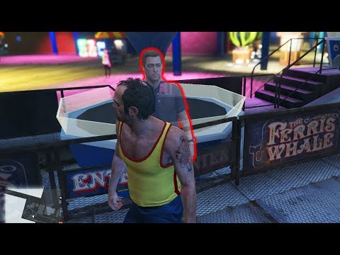 GTA 5 - I Found Steve Haines' Ghost (Secret Scary Ghost Easter Egg)