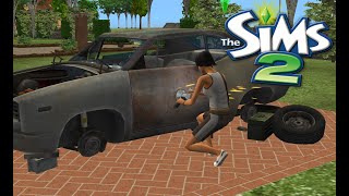 🛠️🔧 Sims 2 Tinkering ASMR | Mia Repairs a Car & Builds a Servo Robot! ⚙️ | No Commentary Gameplay