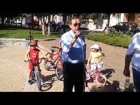 Δήμος Βύρωνα: Κυριακή με ποδήλατο, Χαιρετισμός του Δημάρχου, Γρηγόρη Κατωπόδη 
