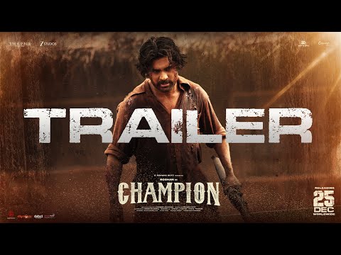 Champion Official TRAILER | Roshan | Anaswara Rajan | Pradeep | Mickey J Meyer | Dec 25th Release
