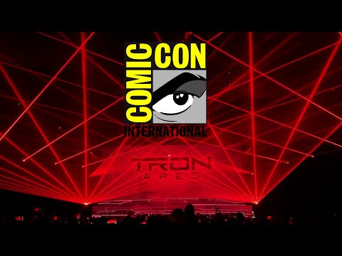 TRON: Ares Laser Displays - San Diego Comic-Con 2025 - Hall H | SDCC