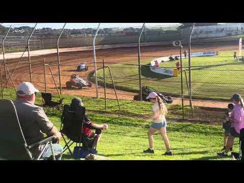 Wingless Sprints Heat 1 Premier Speedway Warrnambool Super Series Round 1 1/11/2025