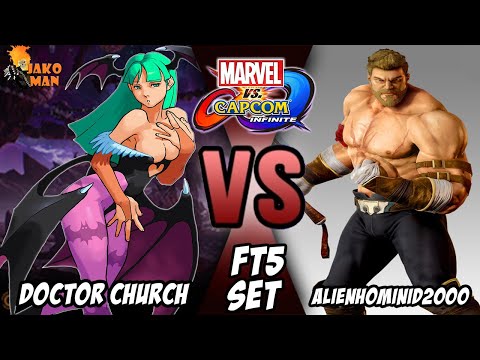 MVCI FT5 Set - Doctor Church (Morrigan/Strider Hiryu) VS AlienHominid2000 (Nemesis/Thor)