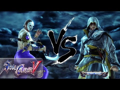 Soul Calibur V: LilharrellAL (Maxi) Vs LostProvidence (Ezio Auditore) PSN HD