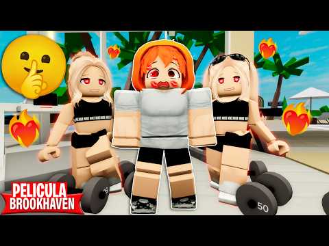 THE GYM TWINS HAVE A DARK SECRET 🔥😍 BROOKHAVEN 🏡 MOVIE