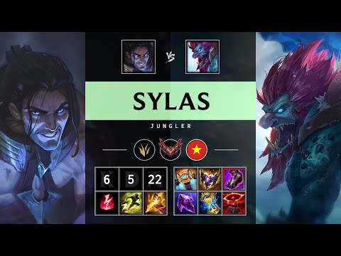 Sylas Jungle vs Trundle - VN Grandmaster Patch 25.13